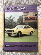 Datsun 1300/1400/1600/1800 Bluebird 160B, 180B. 1969-1972 Workshop manual 137