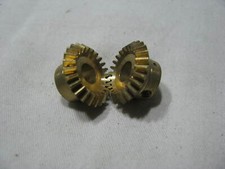(Ref 43)   2 Bevel Gears Brass 45 deg 36 DP 24 Teeth - sold as a pair of 2