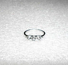 925 Sterling Silver ring, Petalite Gemstones, L 1/2, O1/2, R