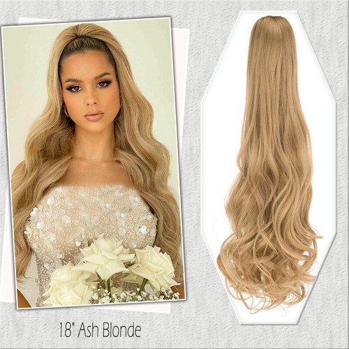Curly wavy claw clip - wavy, in