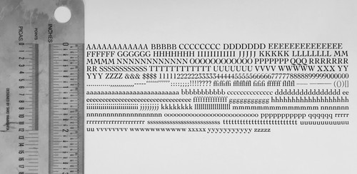 New letterpress type 12 - letterpress,