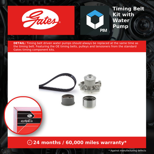 Timing belt water pump - timing,