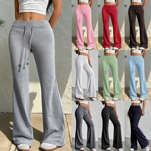 Ladies stretchy pants high - stretchy,