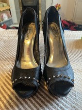 Unusual Studded Heels Size 5