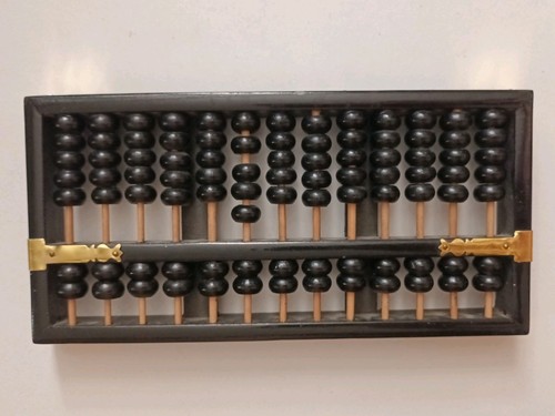 Antique wooden chinese abacus - antique,