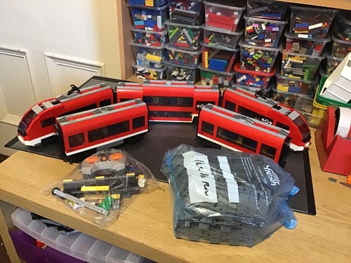 Lego city passenger traiin - city, rc