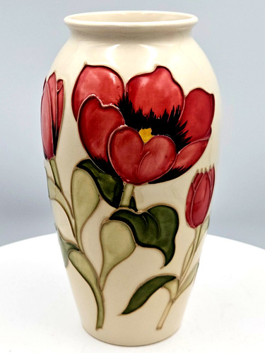 Moorcroft vase tulip - vase, design