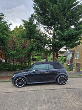 2005 55 BMW MINI COOPER S 170BHP R52 CONVERTIBLE, BLACK, SUPERCHARGED