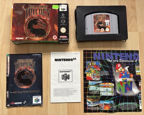 Nintendo n64 mortal kombat - mortal,