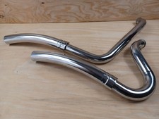 Vance & Hines Exhaust Pipes Harley Softail Twin Cam Straight Cut Mufflers