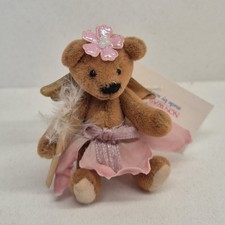 Pam's Exclusive Bears "SowAndSew" Handmade Miniature Artist Fairy Bear "Fay"