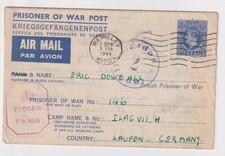 WW2 Eric Dowdall JERSEY C.I