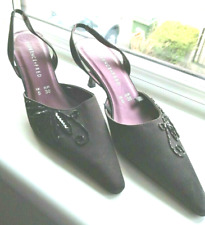 FLORENCE & FRED, BLACK, SLINGBACK, DRESS SHOE. SIZE 5