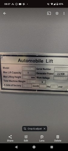 Post car lift - 2,
