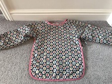 Cath Kidston Flower Apron Bib Coverall Long Sleeved Age 4-6