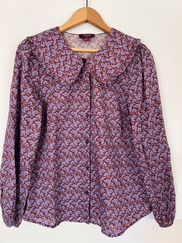 Crew blouse womens ruffle - womens,