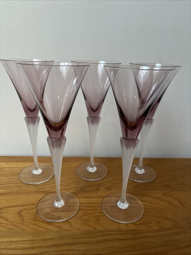 Cranberry flutes champagne - flutes,