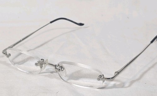 Boots square silver - boots, rimless