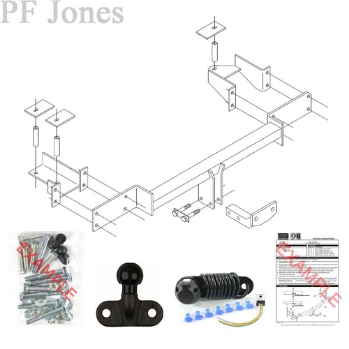 Pct towbar for vauxhall meriva - towbar,