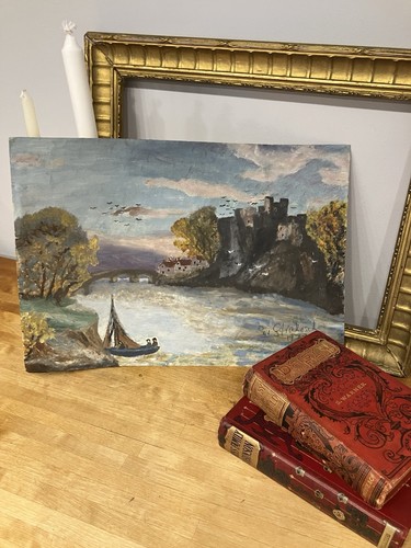 1978 gauche acrylic seascape - 1978, gauche/acrylic