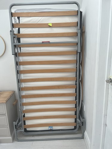 Wall bed single frame with - wall,