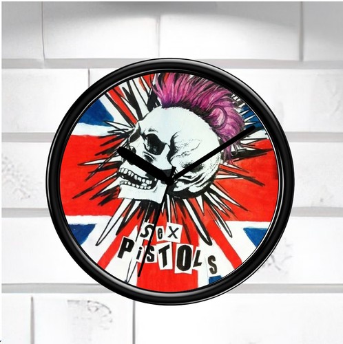 Sex pistols wall clock union - sex,