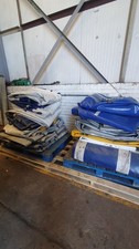 Used Lorry Trailer Curtain Side Tarp Tarpaulin 