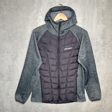 Berghaus Jacket Mens Large Hydroloft Hybrid Black Grey