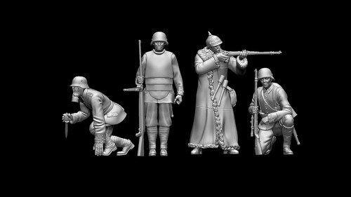 Ww1 german soldier set - soldier,