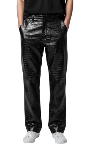 Nwt topman croc effect faux - nwt, croc-effect