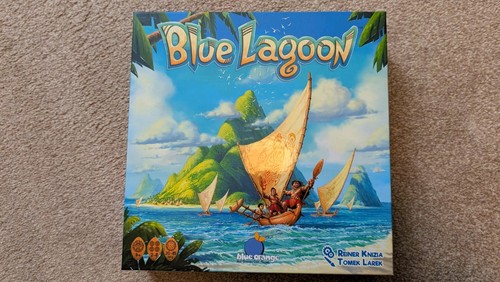 Blue lagoon board game - board,