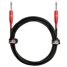 JuicEBitz® Braided Speaker Cable Mono Jack to Jack Lead 6.35mm 1/4" Head to Cab