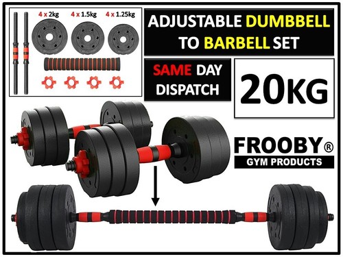 20kg dumbbells barbell - 20kg, set