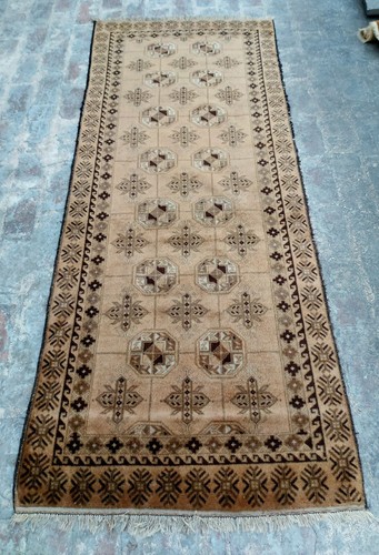 Vintage rug nomadic afghan - rug,