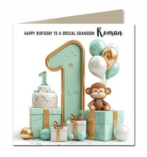 1st Birthday Card for Little