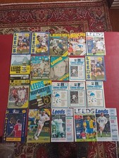 Leeds Utd Gootball Programmes