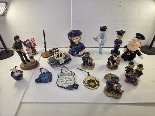 Police officer figurines - police, &