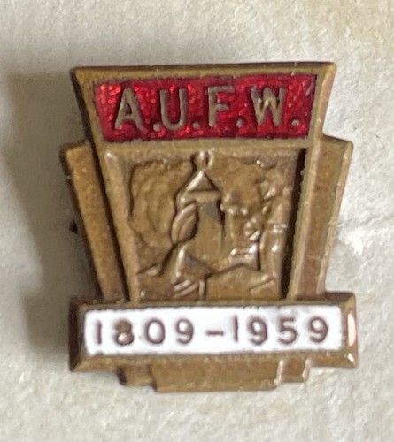 Trade union enamel badge - trade,