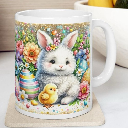 Easter bunny mug cute - mug,