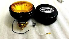 Hella Round Fog Lamp Yellow