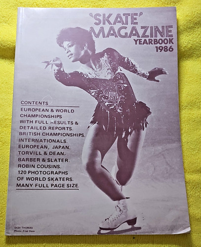 Ice skating skate - -, magazine