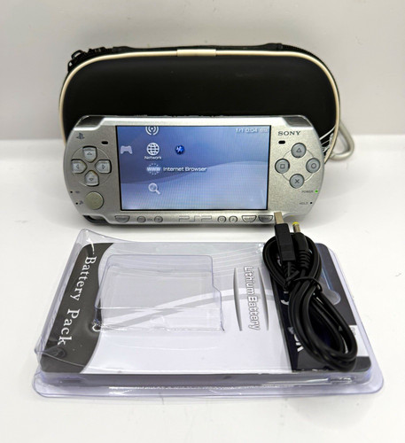Sony psp 2003 silver - sony, handheld