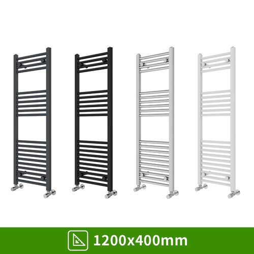 Straight heated towel - towel, rail