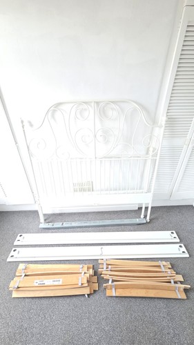 Ikea leirvik king - bed, frame