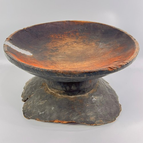 African wooden stool - african,