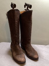 Vintage Womens Leather Cowboy