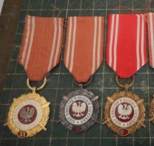 Lot 3 Polish Medal Armed