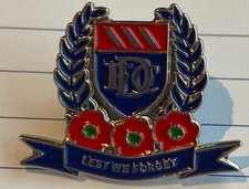 DUNDEE FC REMEMBRANCE BADGE