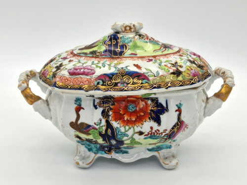 Vintage ironstone china lidded - vintage,