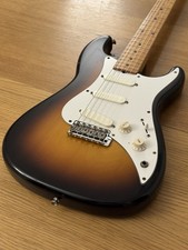 Squier by Fender Bullet Electric Guitar (MIJ, 1984), Sunburst with New Gig Bag